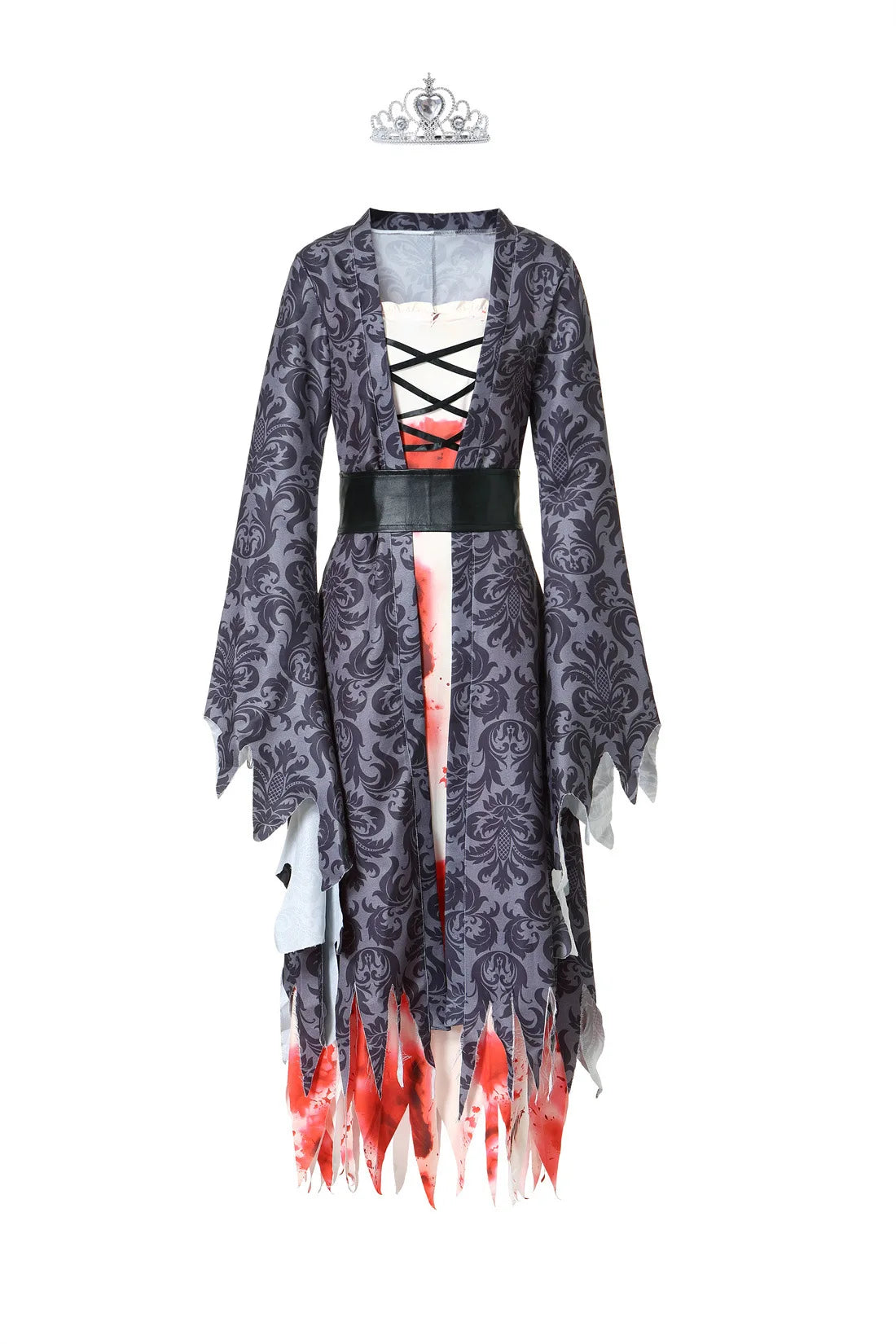 Adult Horror Couples Halloween Costume Men Zombie Pirate Outfit Women Ghost Bride Tattered Dress Scary Party Cosplay Fancy Dress