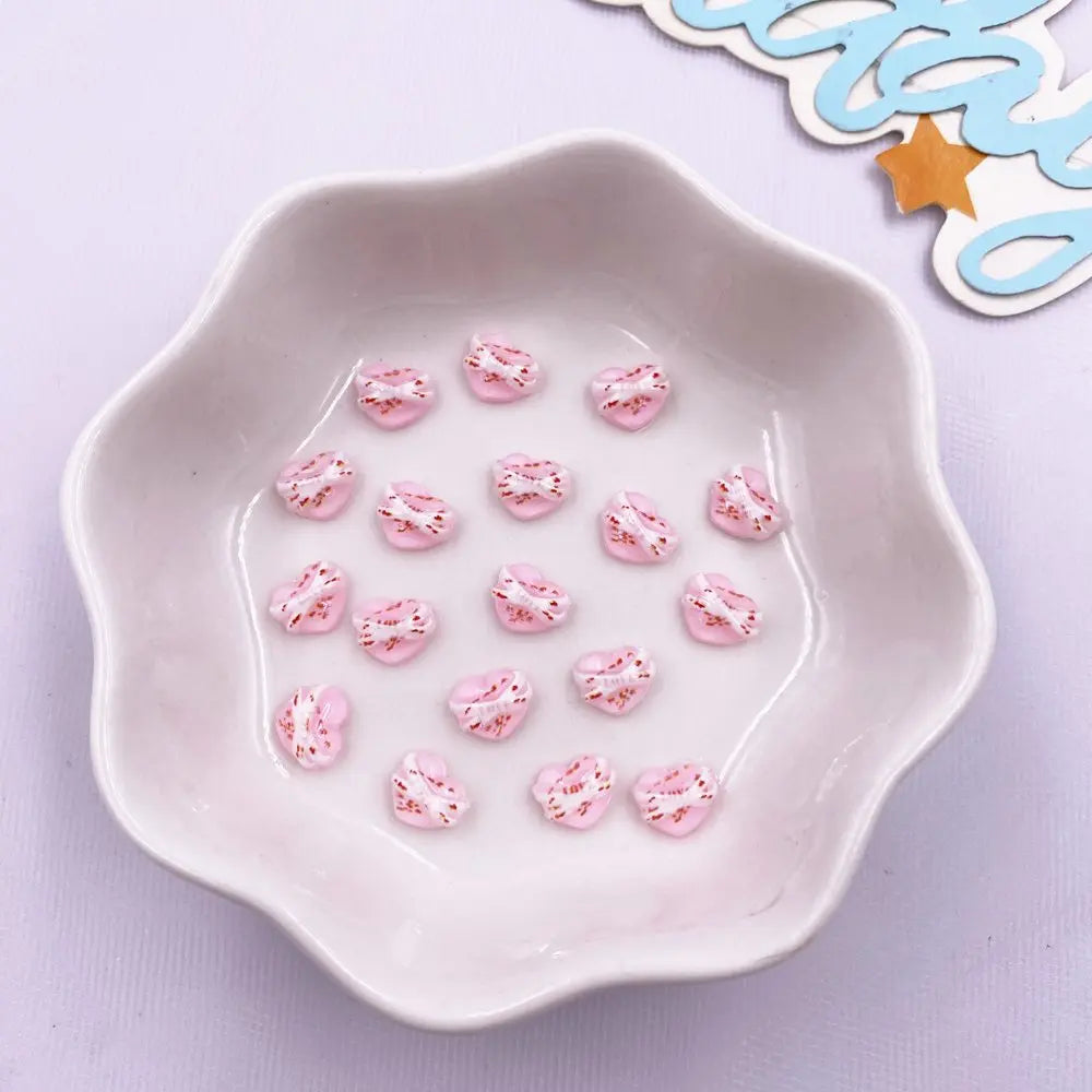 100pcs Resin Mini Colorful Cartoon Skull Pumpkin Bandage Love Flat back Rhinestone Nail Art Halloween Decor DIY Scrapbook Crafts
