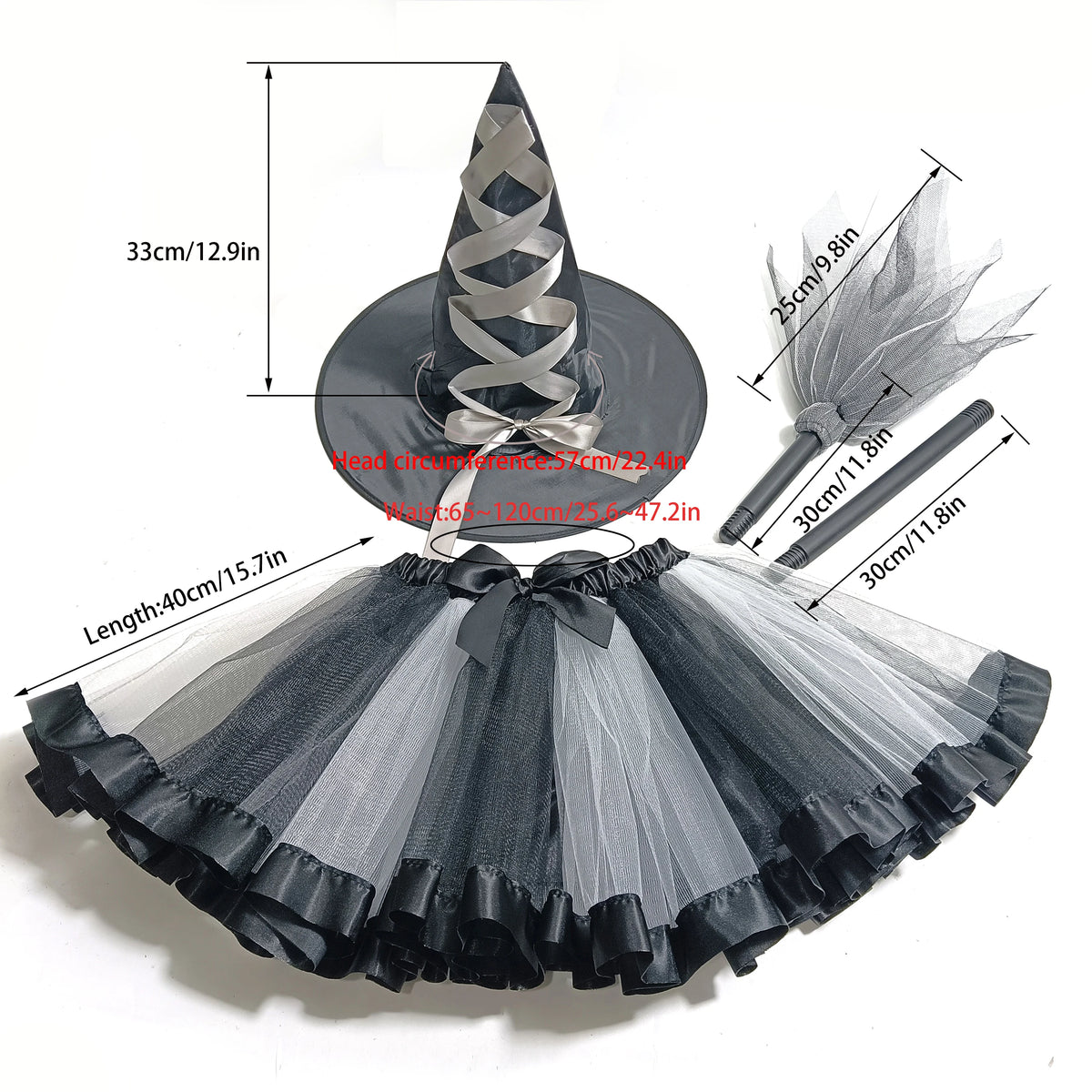 Adult Halloween Witch Costume Set Featuring Vibrant Hats Tulle Skirts Perfect for Halloween Parties Cosplay Events