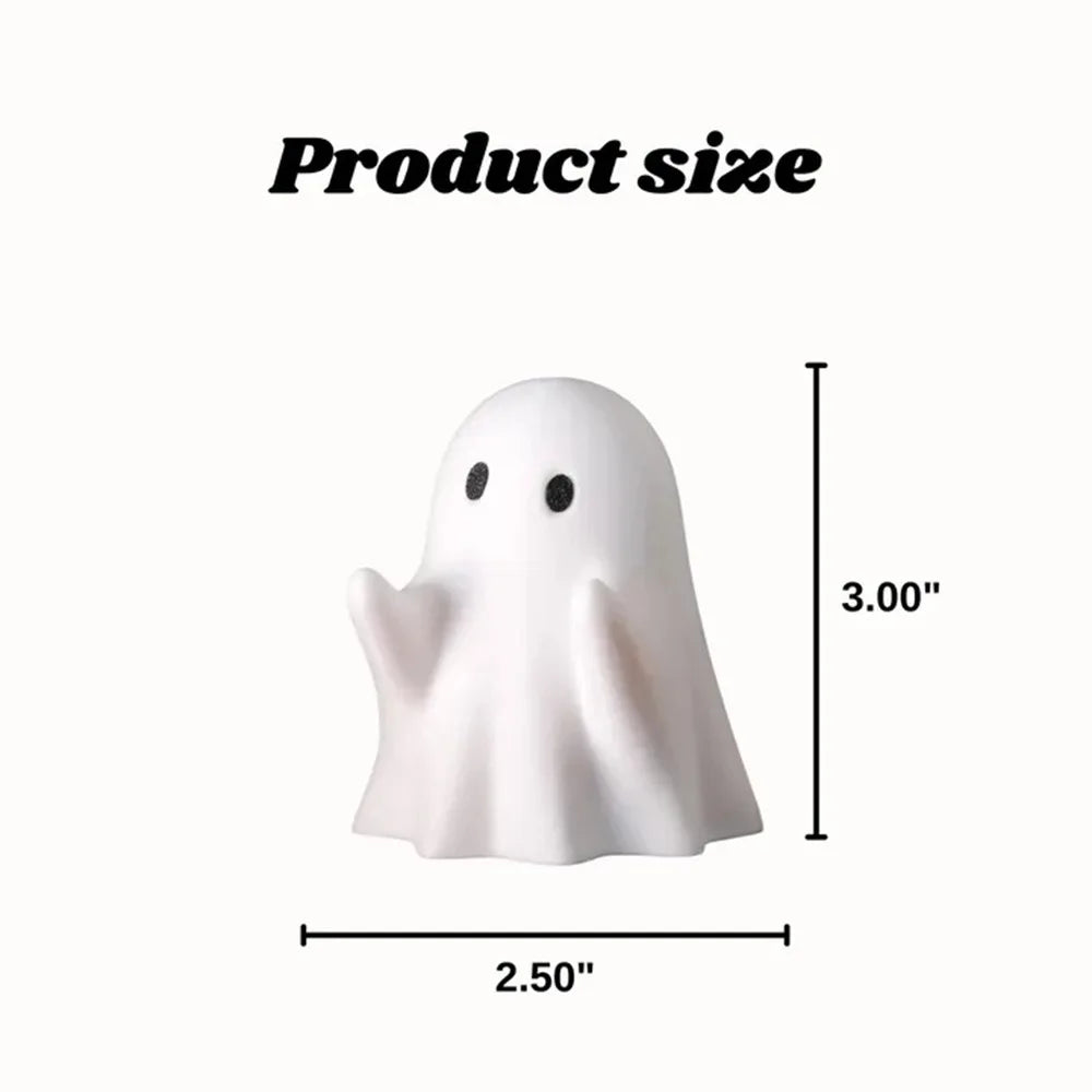 Ghost Pen Holder - Cute  Desktop Organizer for Office & Home, Halloween Decor Creative Gift, Funny Stationery Stand (1PC)