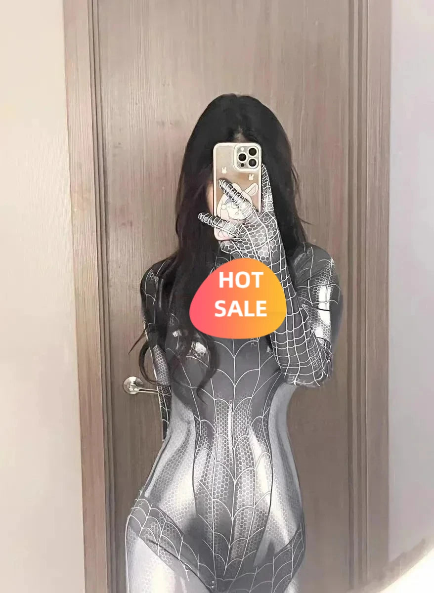 Halloween High-quality Adults Superhero Cosplay Costume for Women Costume Christmas Tight 3d Printing Jumpuit Bodysuit Toys