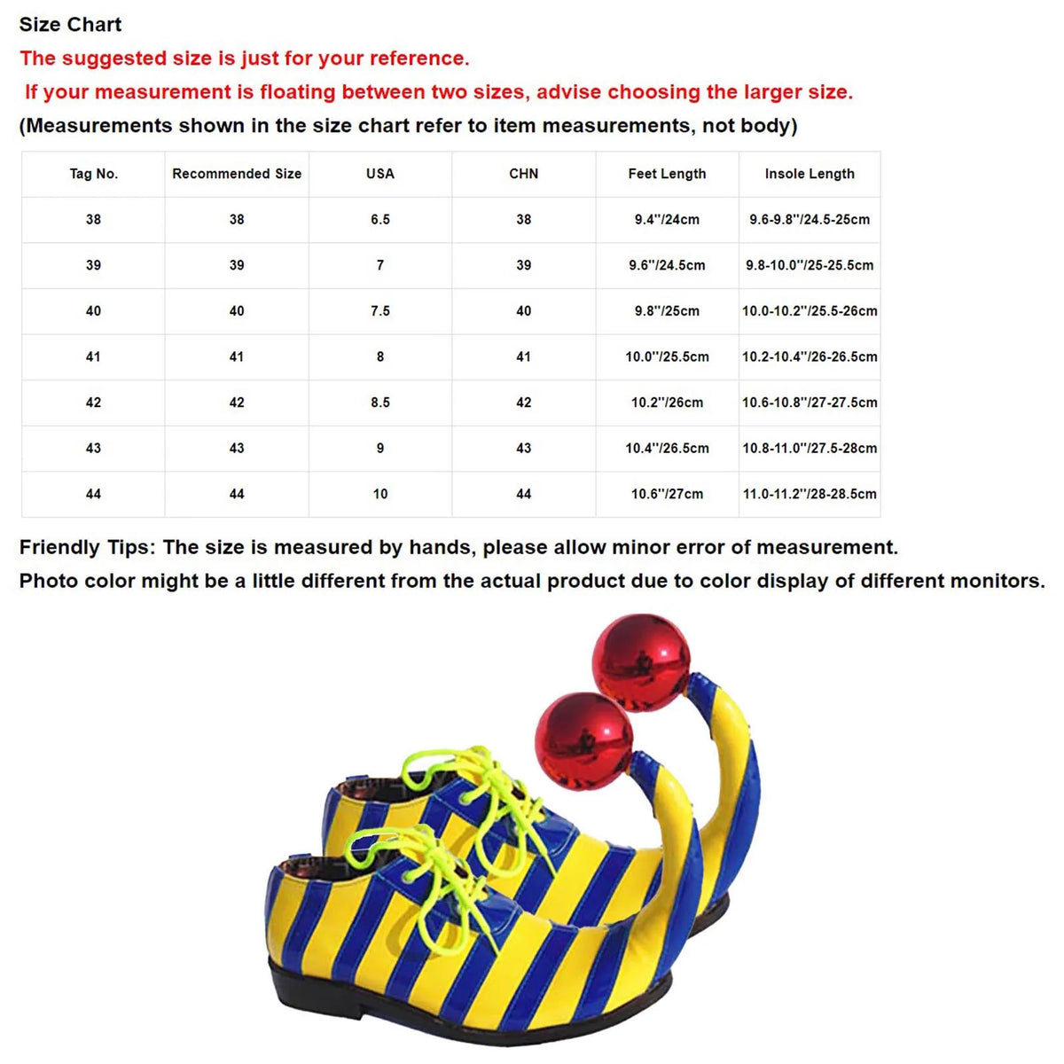 Adults Clown Shoes with Red Ball Halloween Carnival Theme Party Funny Circus Club Cosplay Performance Costume Accessories