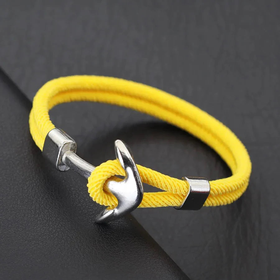 Anchor Milan Rope Bracelet For Men